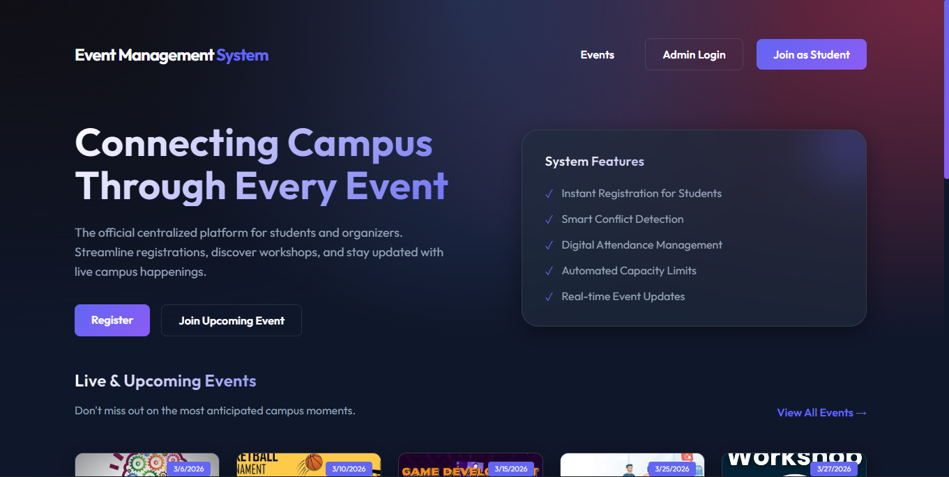 Project Portfolio Landing